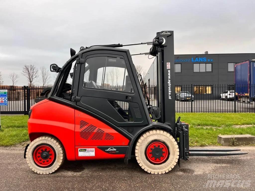 Linde H50T-02 LPG gaffeltrucks
