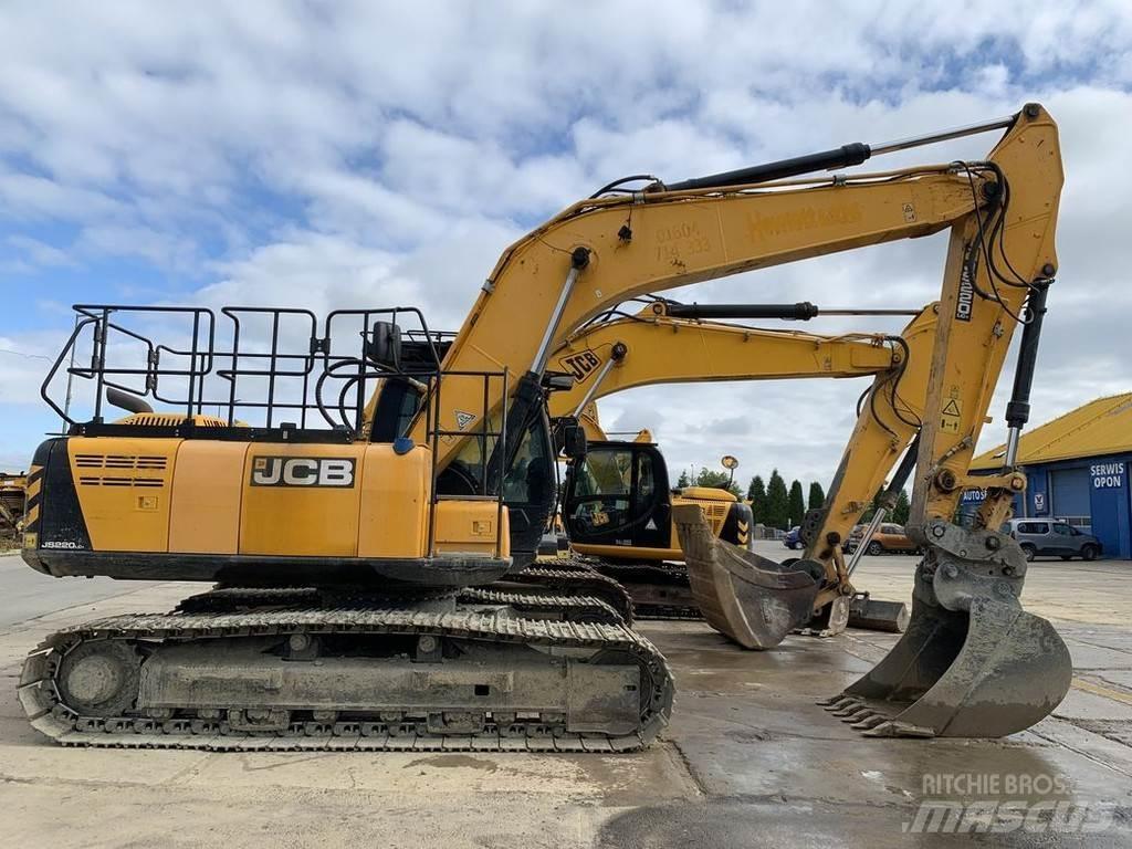 JCB JS220LC Gravemaskiner på larvebånd