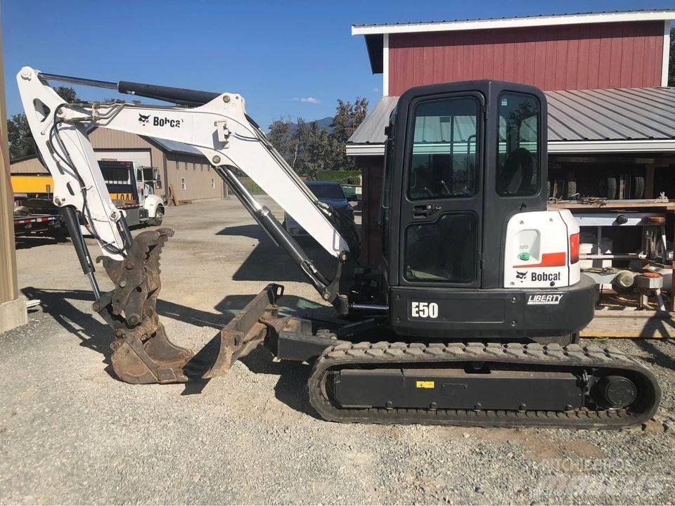 Bobcat E 50 Minigravemaskiner