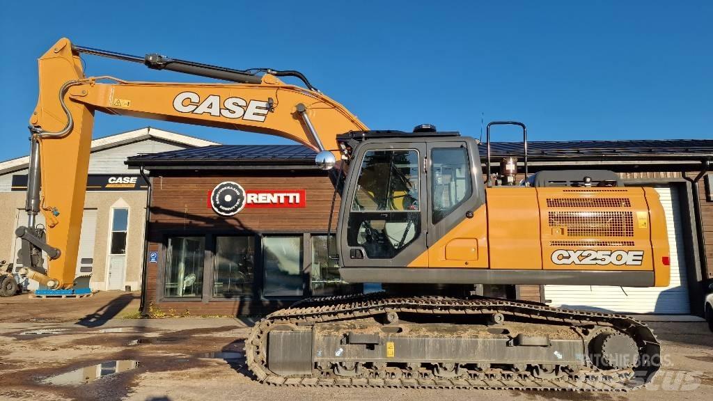 CASE CX 250E Gravemaskiner på larvebånd