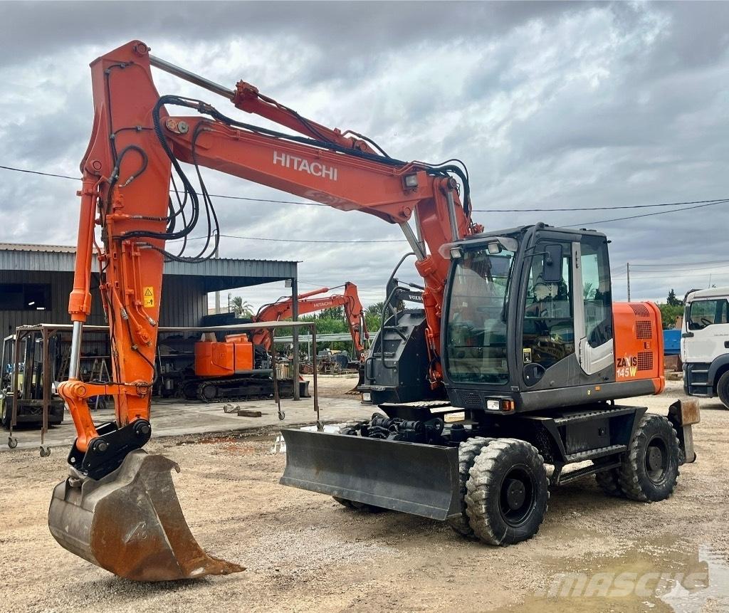 Hitachi ZX 145 W-3 Gravemaskiner på hjul