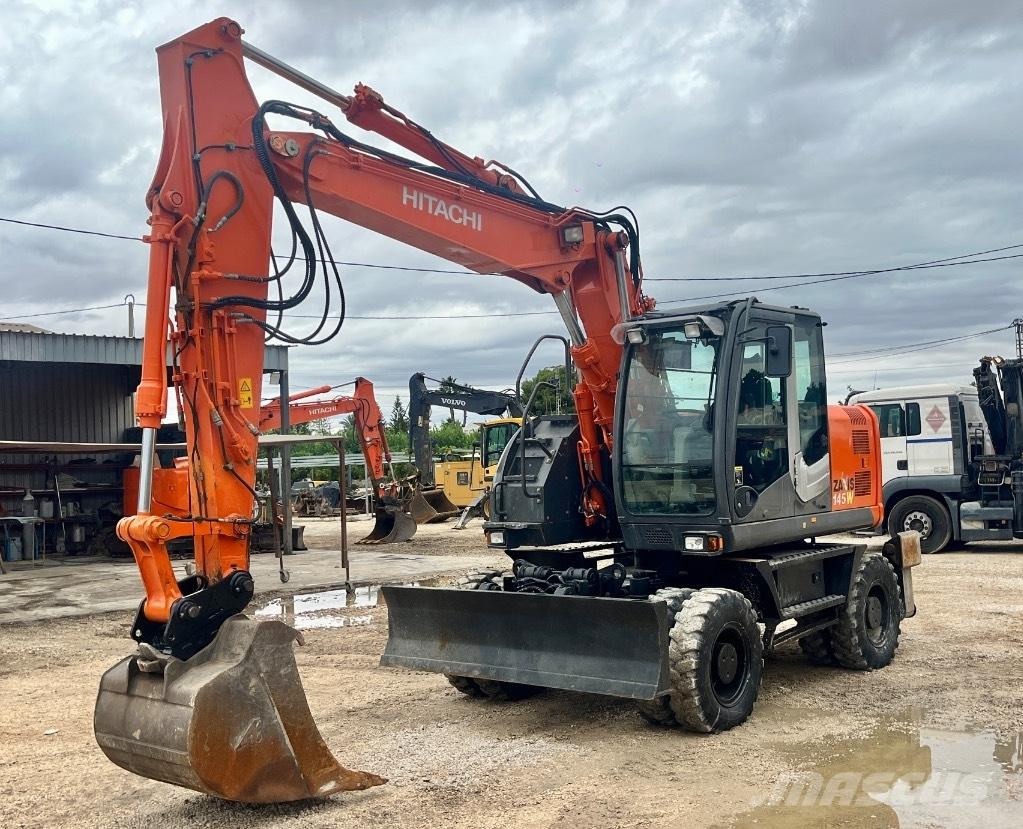 Hitachi ZX 145 W-3 Gravemaskiner på hjul