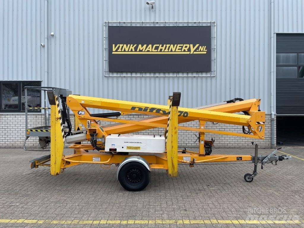 Niftylift 170 H E Trailermonterede lifte