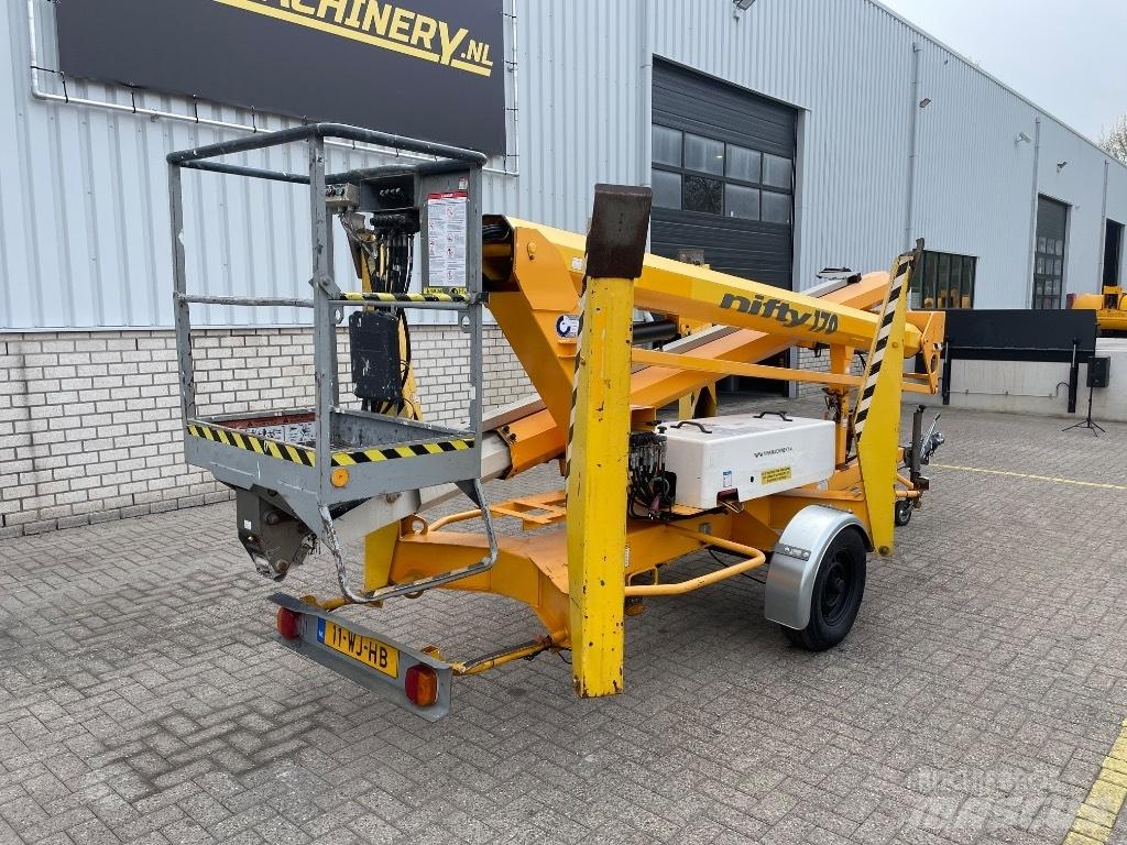 Niftylift 170 H E Trailermonterede lifte