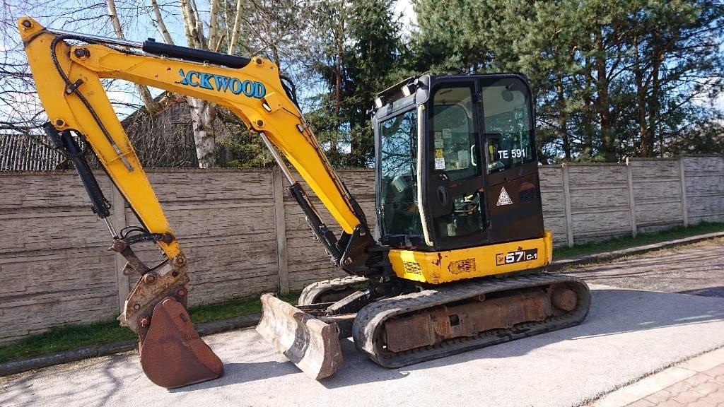 JCB 57 Gravemaskiner på larvebånd