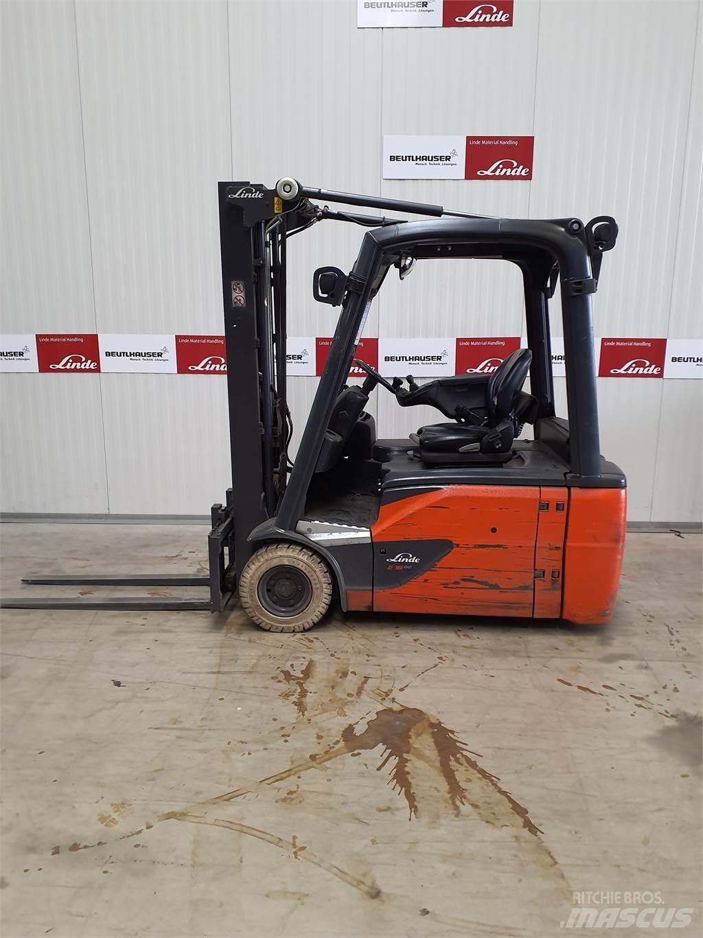 Linde E16L El gaffeltrucks