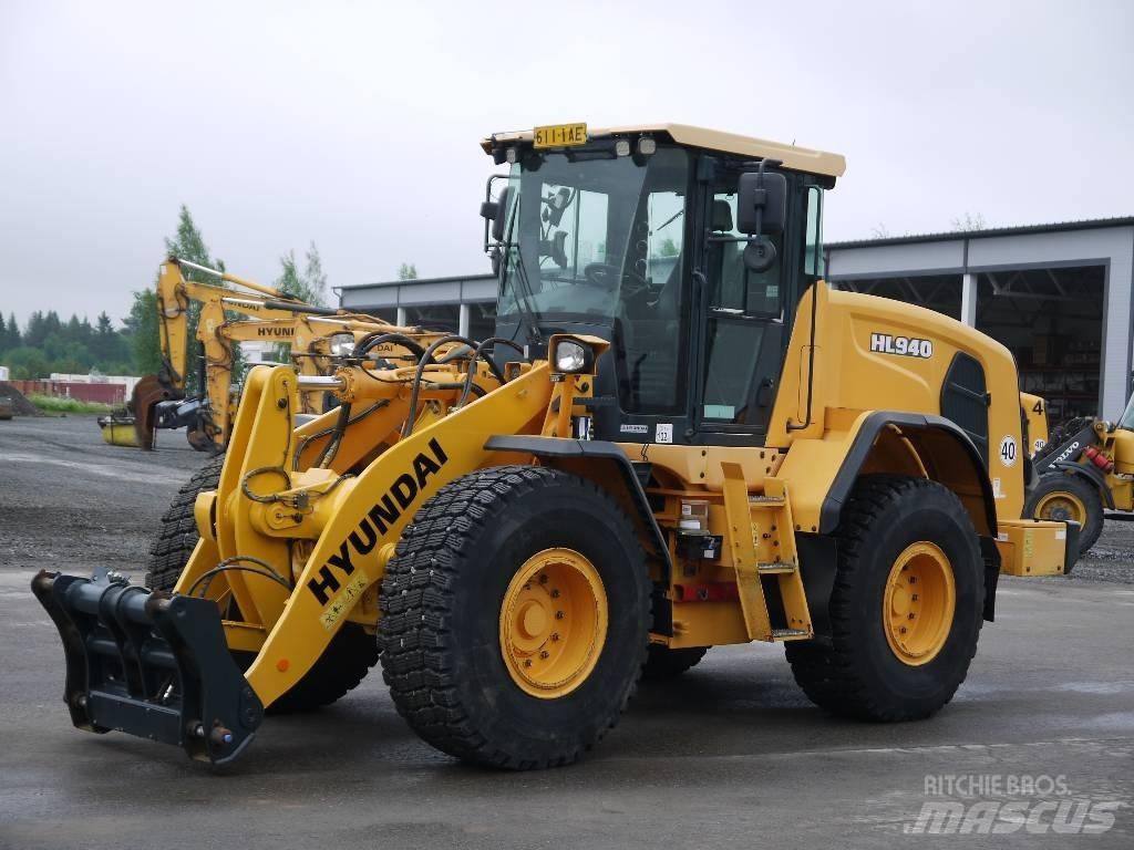 Hyundai HL 940 Læssemaskiner på hjul