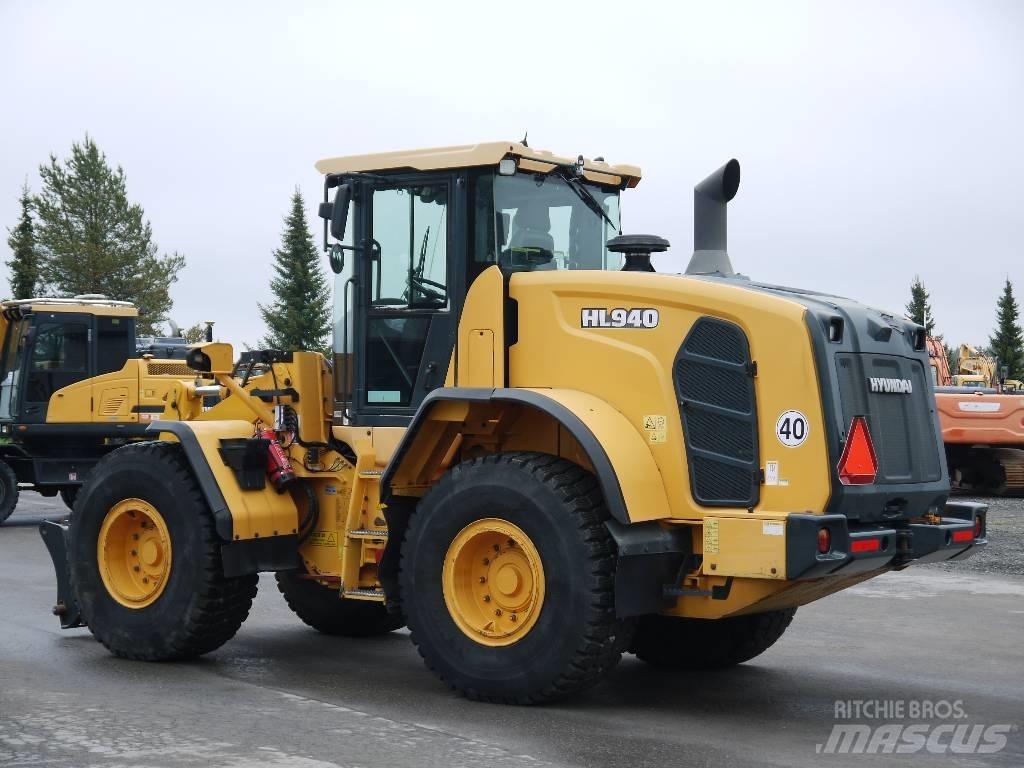 Hyundai HL 940 Læssemaskiner på hjul