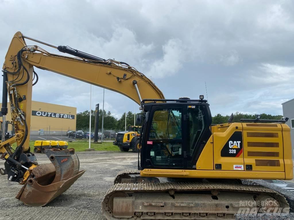 CAT 320 Gravemaskiner på larvebånd