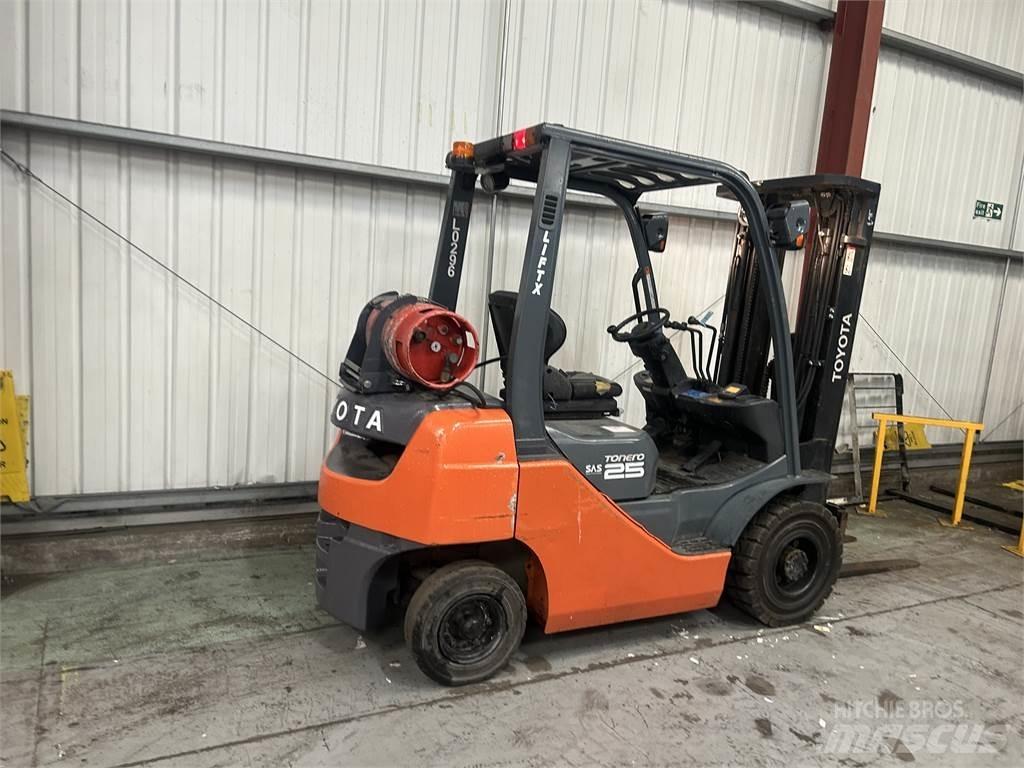 Toyota 02-8FGF20 LPG gaffeltrucks
