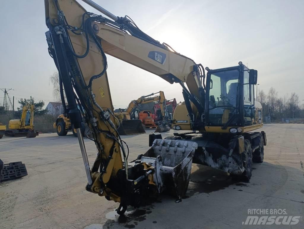 CAT M 313 D Gravemaskiner på hjul