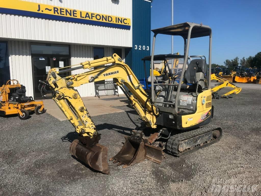 Yanmar Vio 17 Gravemaskiner på larvebånd