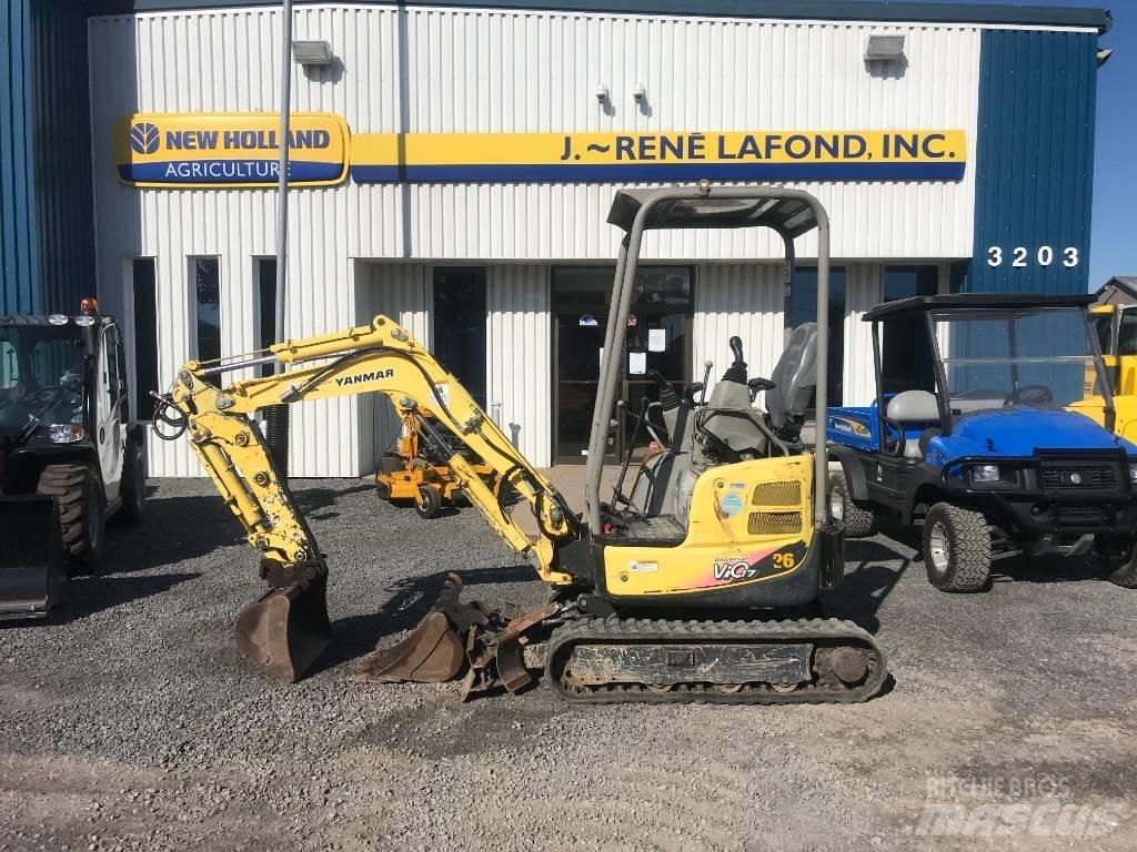 Yanmar Vio 17 Gravemaskiner på larvebånd