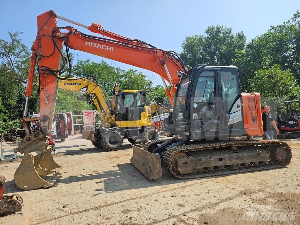 Hitachi ZX 135 US Gravemaskiner på larvebånd