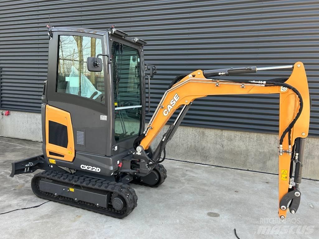 CASE CX 22 D Minigravemaskiner