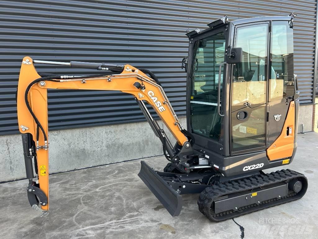 CASE CX 22 D Minigravemaskiner