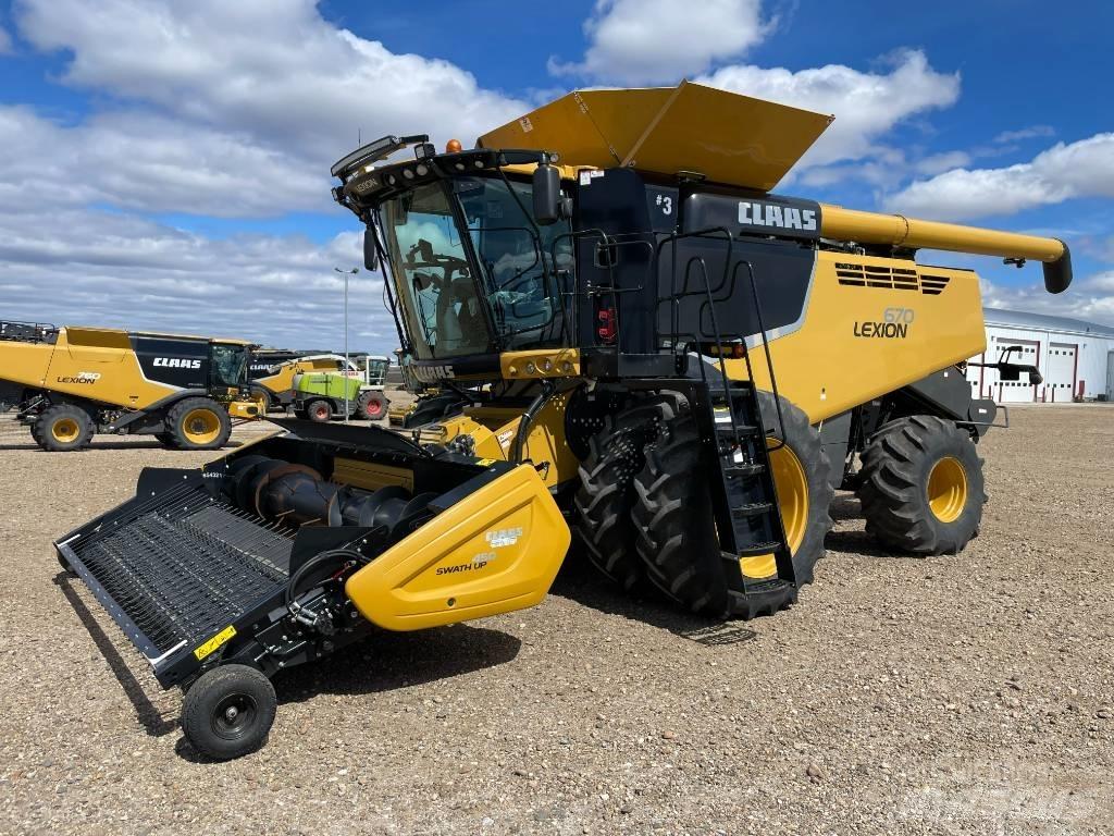 CLAAS 670 Mejetærskere
