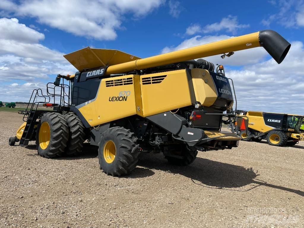 CLAAS 670 Mejetærskere