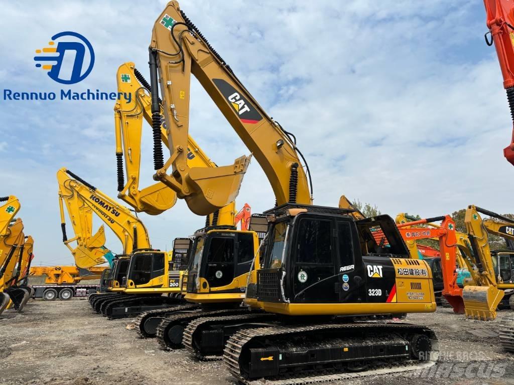 CAT 323 Gravemaskiner på larvebånd