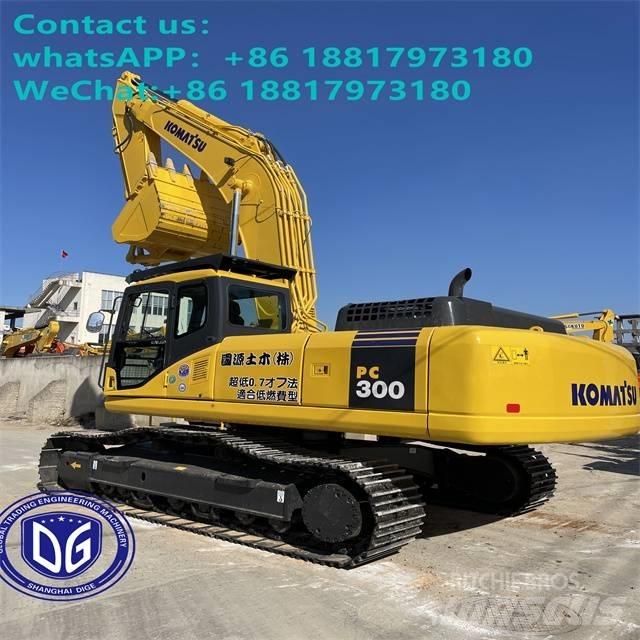 Komatsu PC 300-7 Gravemaskiner på larvebånd