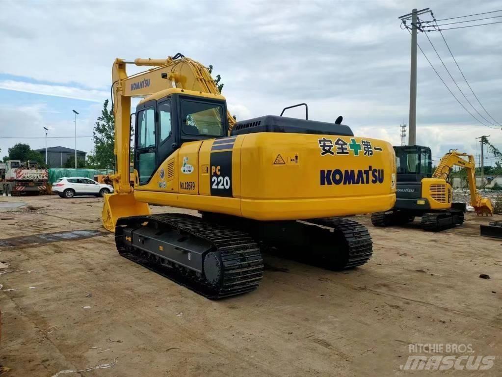 Komatsu pc220-7 Gravemaskiner på larvebånd
