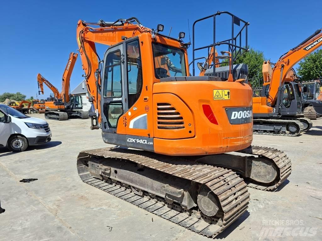 Doosan DX 140 LCR Gravemaskiner på larvebånd