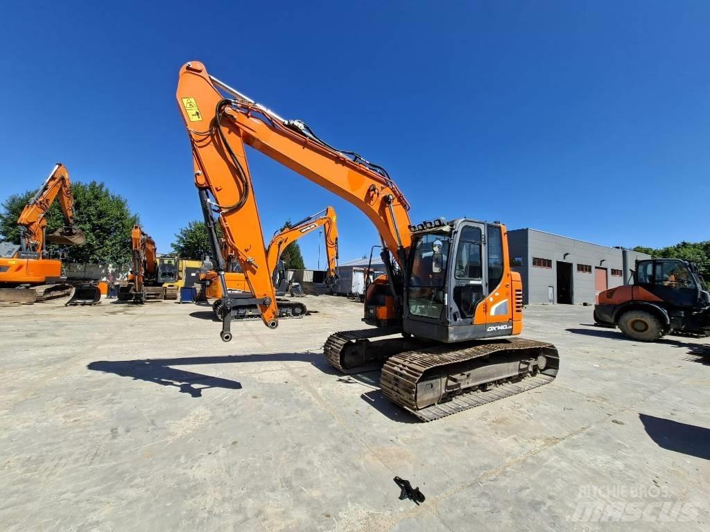 Doosan DX 140 LCR Gravemaskiner på larvebånd