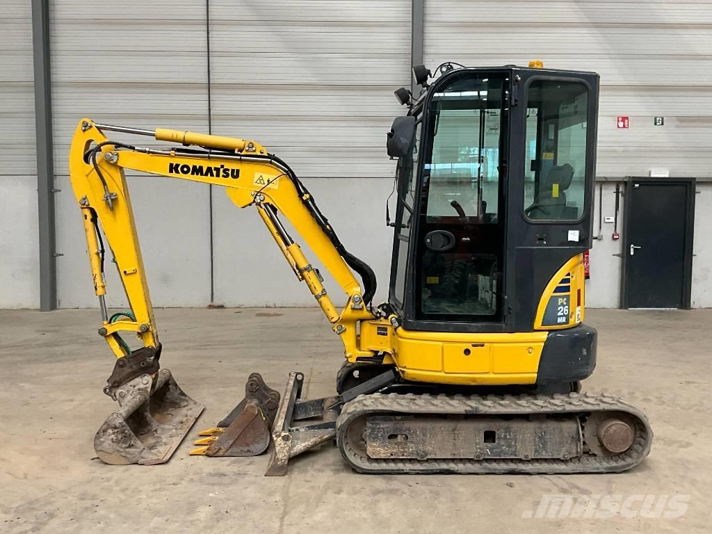 Komatsu PC 26 MR-3 Minigravemaskiner