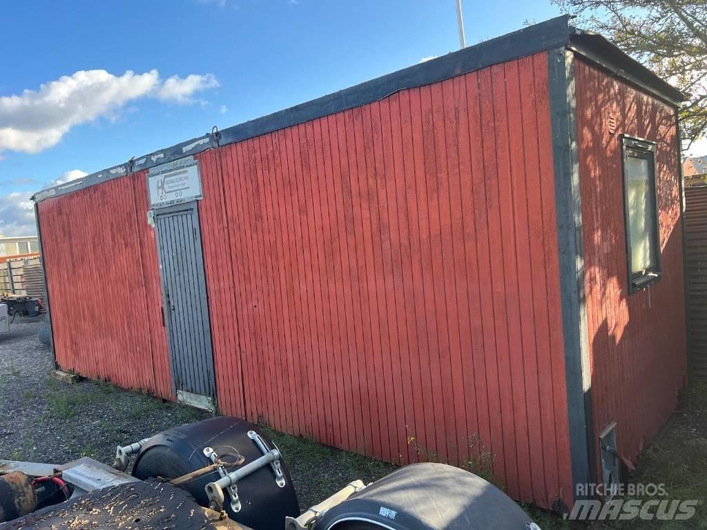 Arbetsbod Röd Bygningsbarakker