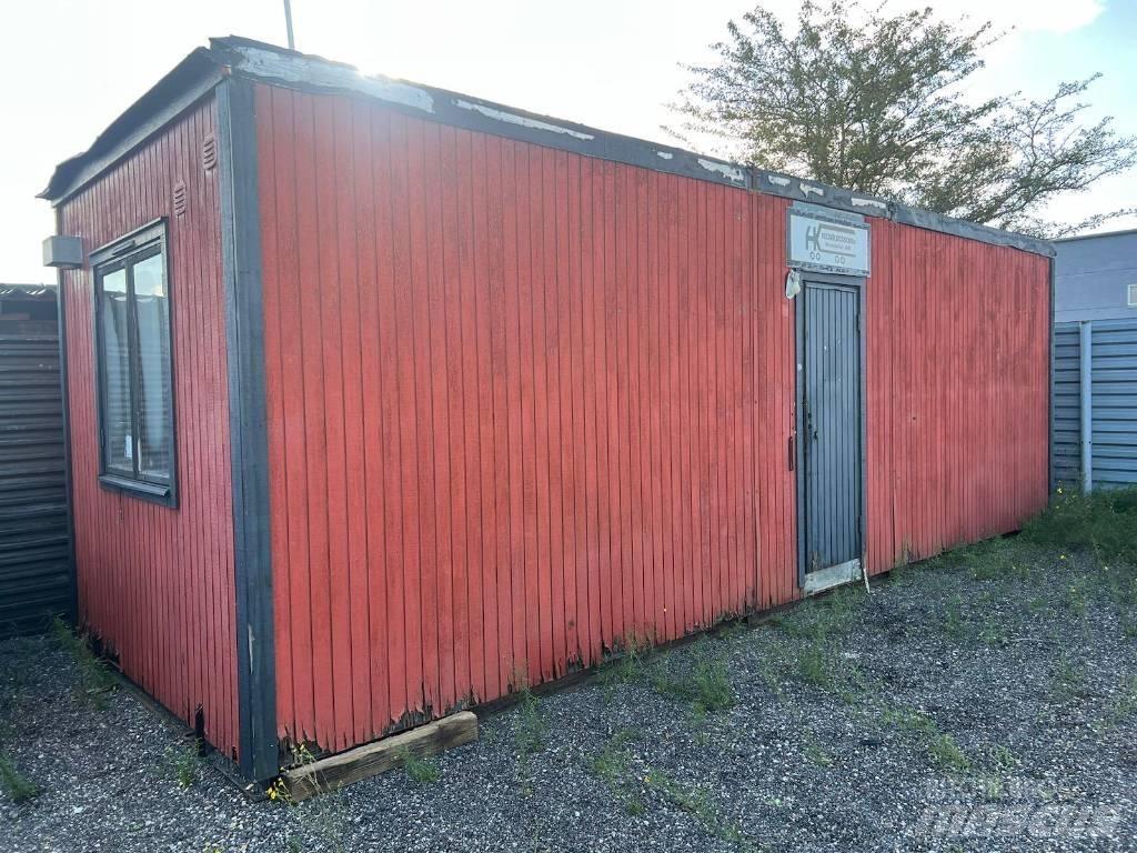  Arbetsbod Röd Bygningsbarakker