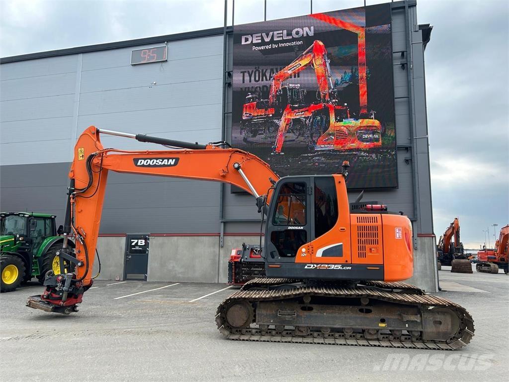 Doosan dx235lcr-5 Gravemaskiner på larvebånd