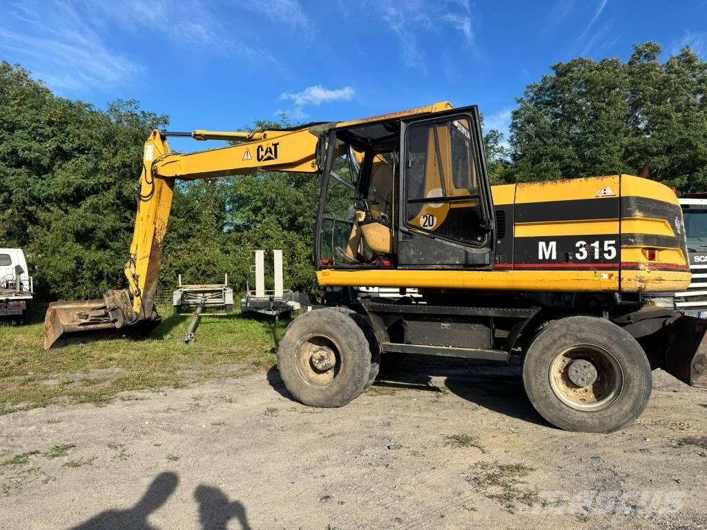CAT M 315 Gravemaskiner på hjul