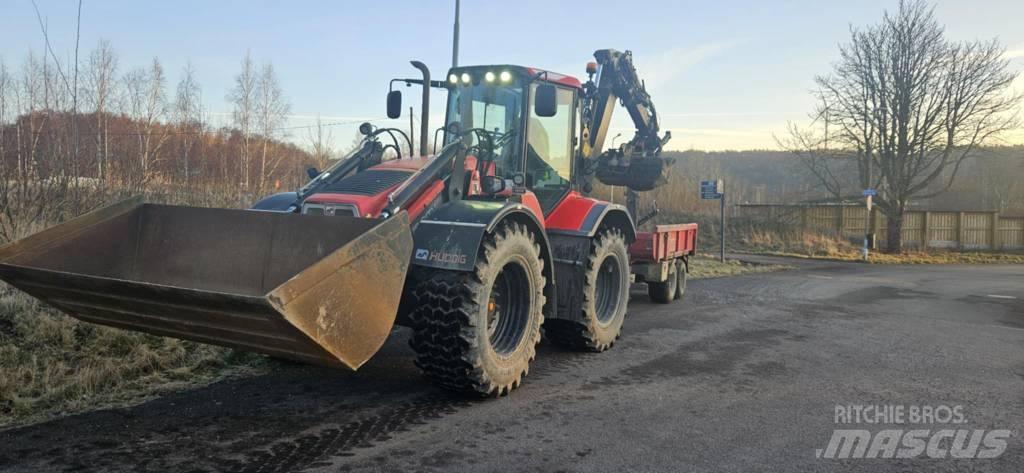 Huddig 1260 C Gravemaskiner med frontskovl