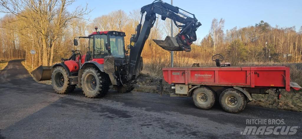 Huddig 1260 C Gravemaskiner med frontskovl