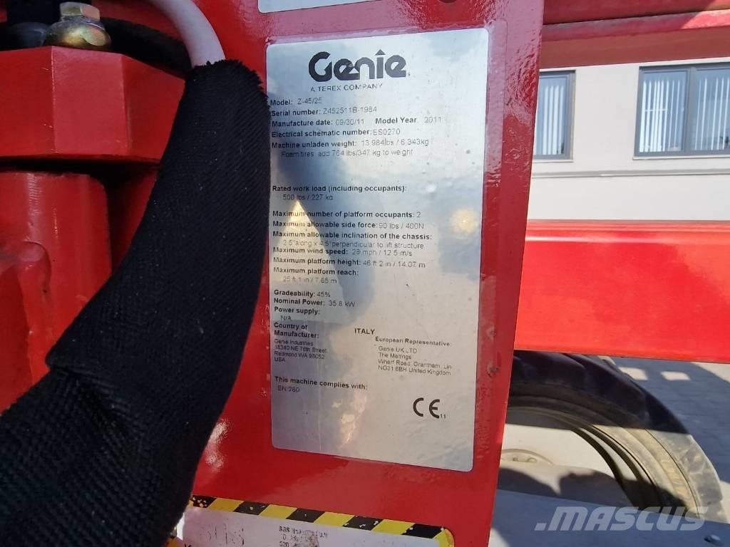 Genie Z 45/25 Bomlifte med knækarm