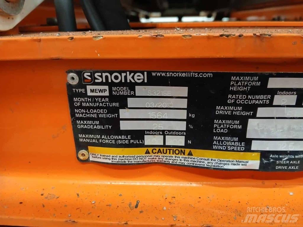 Snorkel S 3219 E Saxlifte