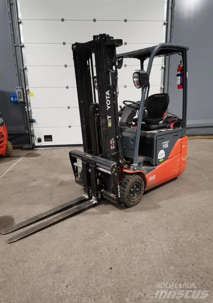 Toyota 8FBEK16T El gaffeltrucks