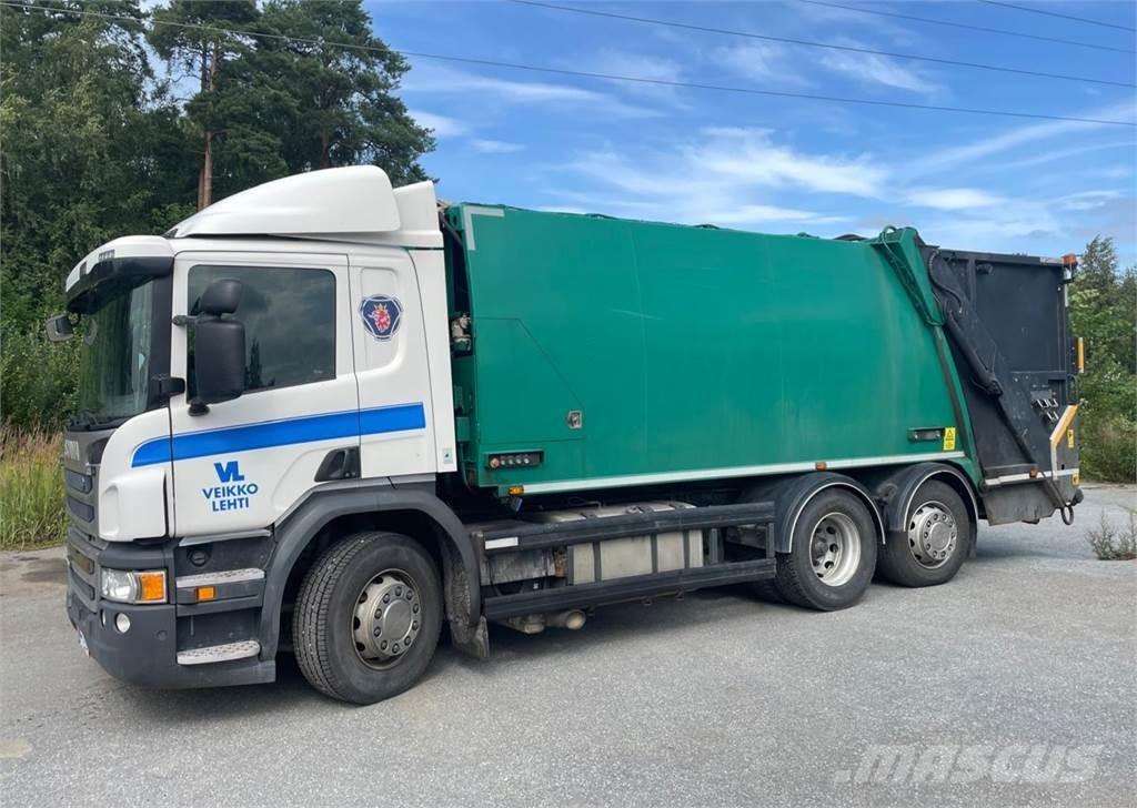 Scania P410 Renovationslastbiler
