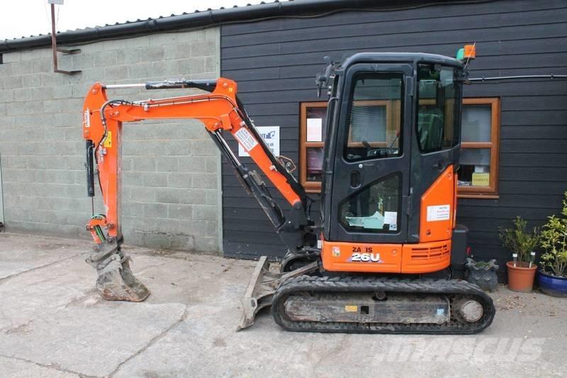 Hitachi ZX 26 U Minigravemaskiner
