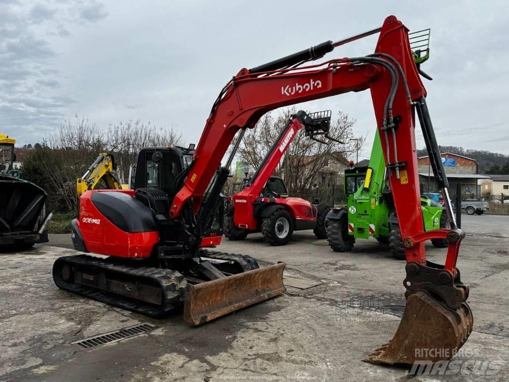 Kubota KX 080-4 Midi-gravemaskiner 7t - 12t