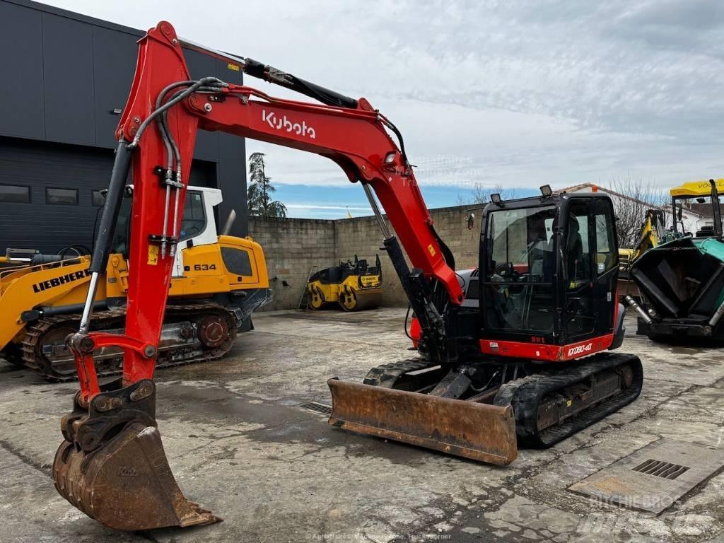 Kubota KX 080-4 Midi-gravemaskiner 7t - 12t