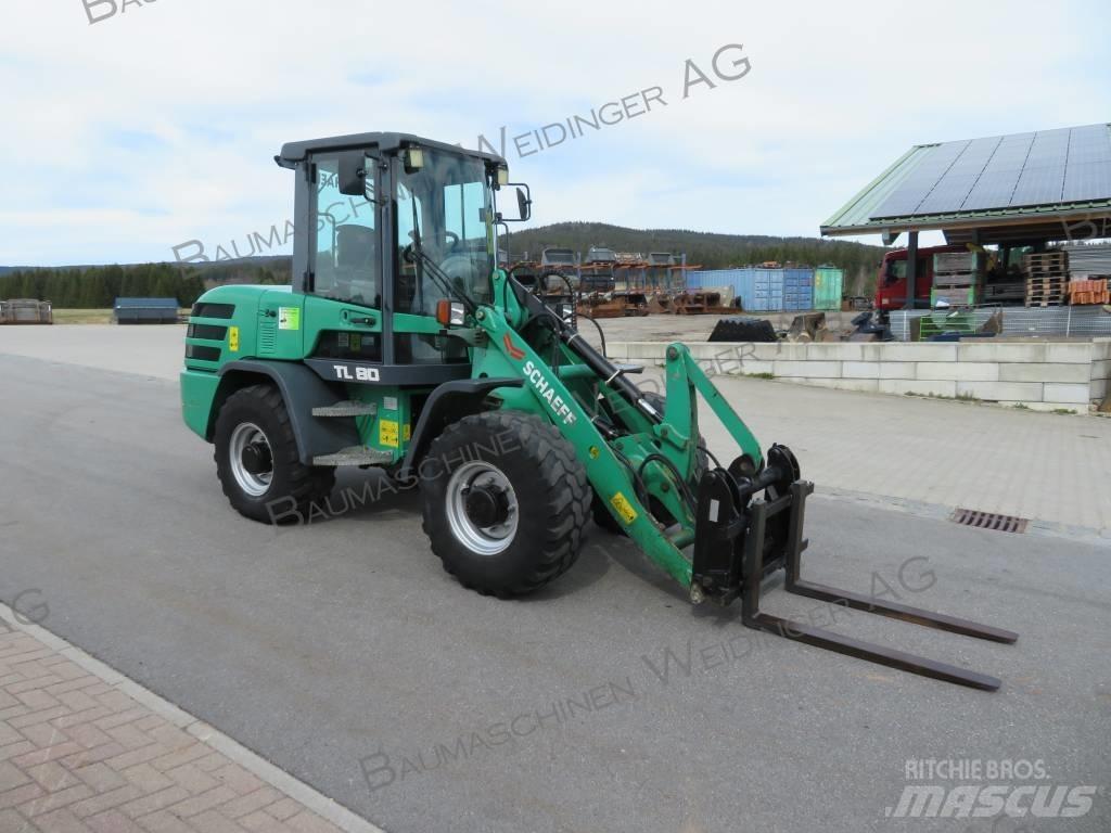 Terex Schaeff TL 80 Læssemaskiner på hjul