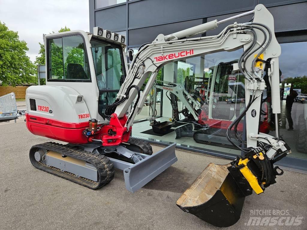 Takeuchi TB 230 Minigravemaskiner