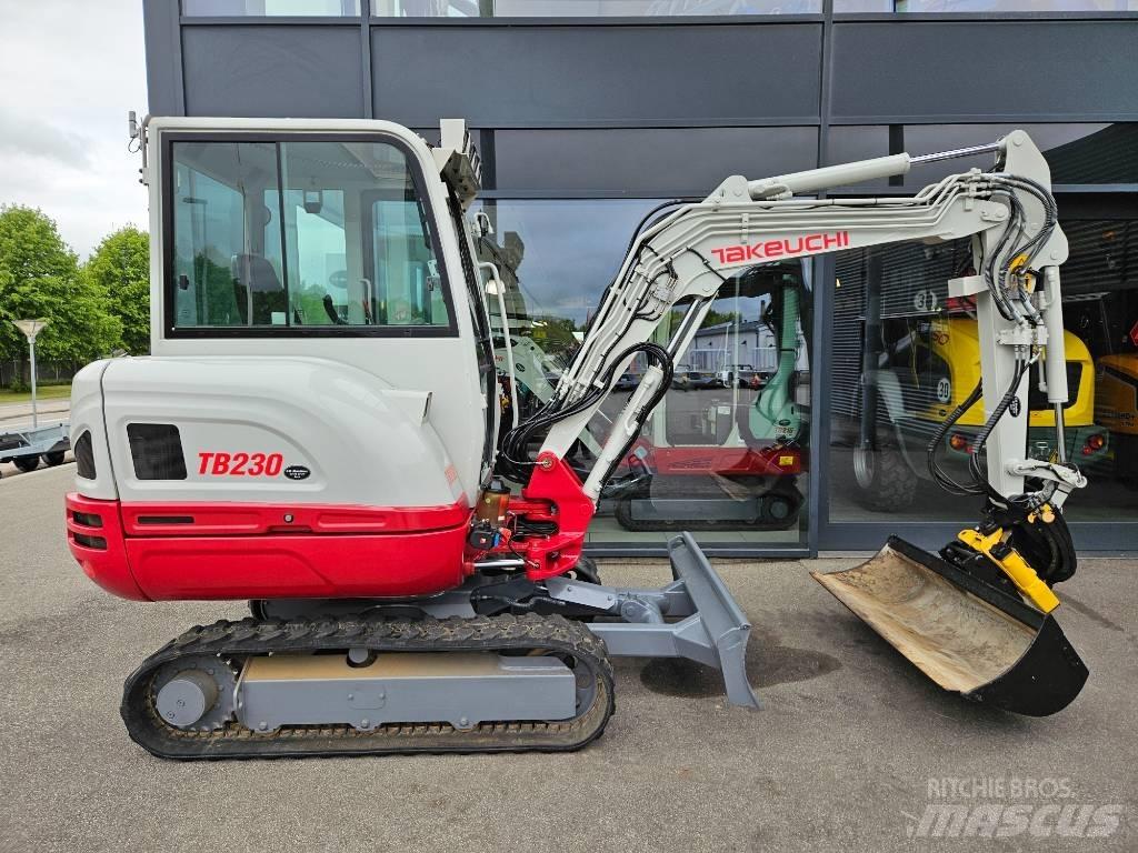 Takeuchi TB 230 Minigravemaskiner