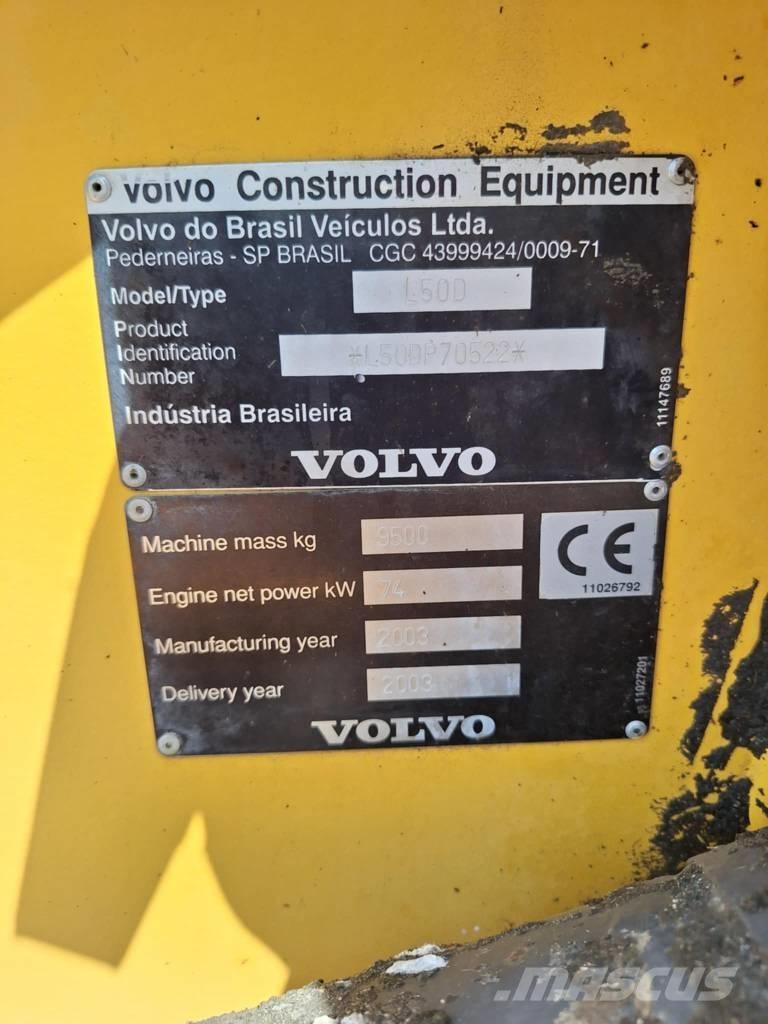 Volvo L 50 D Læssemaskiner på hjul
