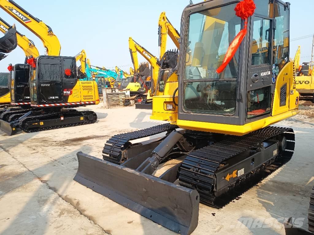 Komatsu PC 70 Midi-gravemaskiner 7t - 12t