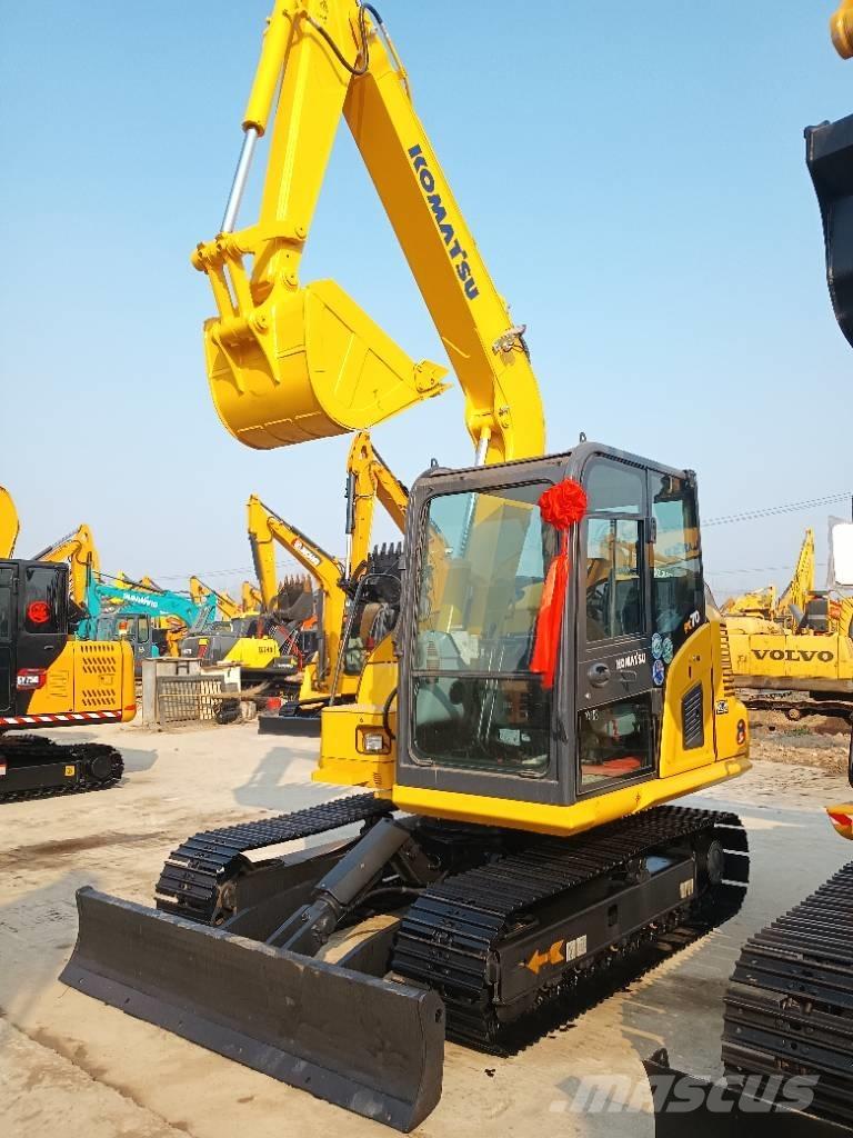 Komatsu PC 70 Midi-gravemaskiner 7t - 12t