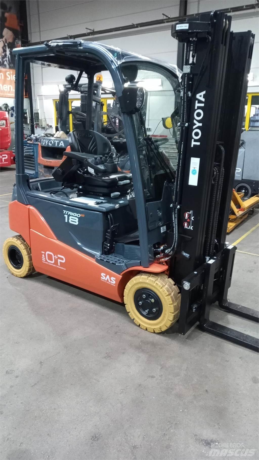 Toyota 8FBM18T El gaffeltrucks