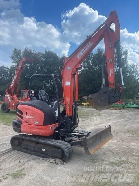 Kubota KX 040-40 Gravemaskiner på larvebånd
