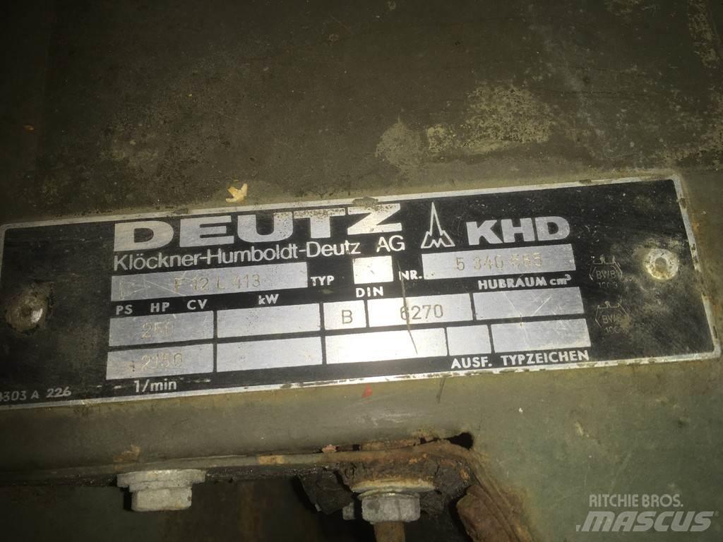 Deutz F12L413 USED Entreprenør - Andet